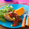Nuevo Chipotle Beef in Butternut Squash Boats